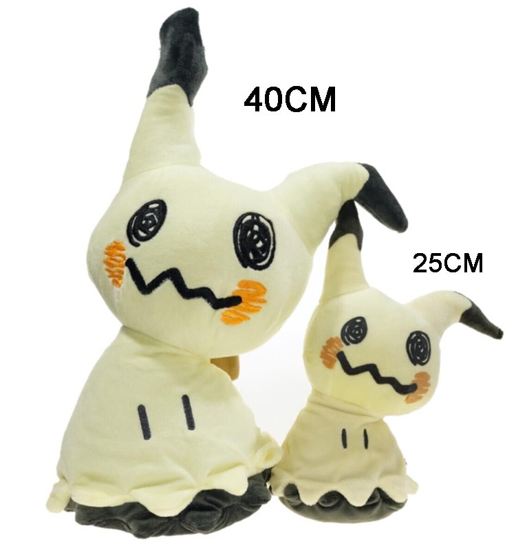 Pokemon Anime Mimikyu Plush Toy Stuffed Doll Keychain Pendant Tilted Head Soft Pikachu Kids Birthday Christmas - Mimikyu Plush