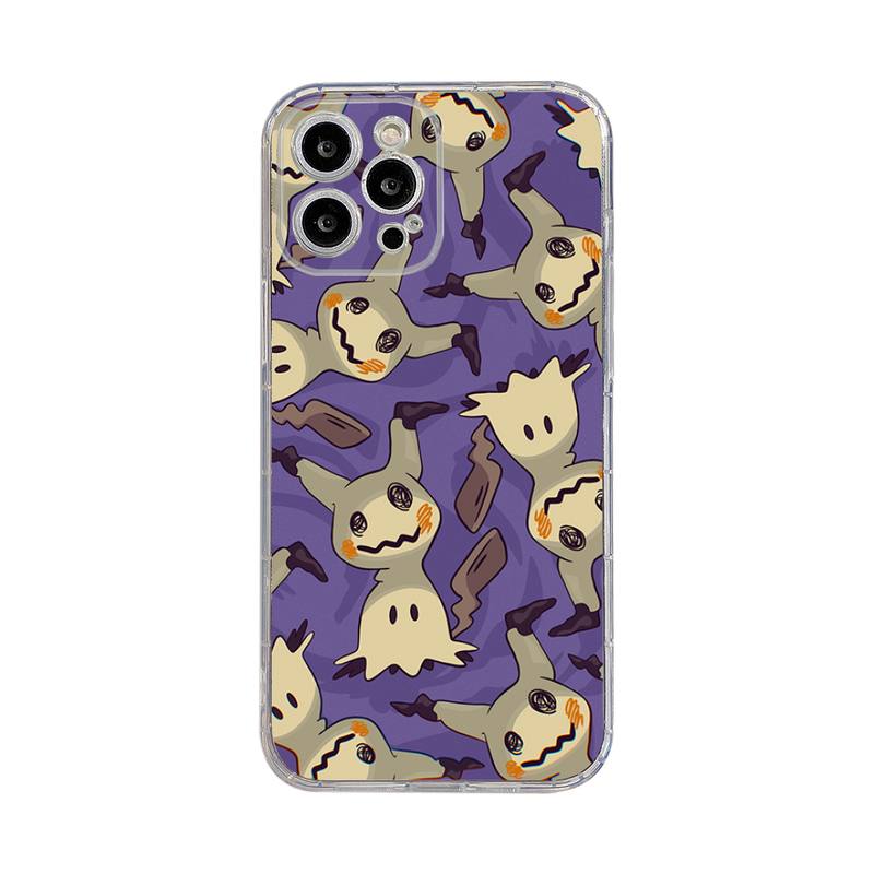 Pokemon Cartoon Mimikyu Phone Case For iphone 14 Plus 13 12 11 Pro Max Mini X - Mimikyu Plush
