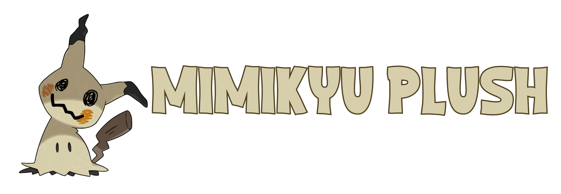 mimikyu plush logo - Mimikyu Plush