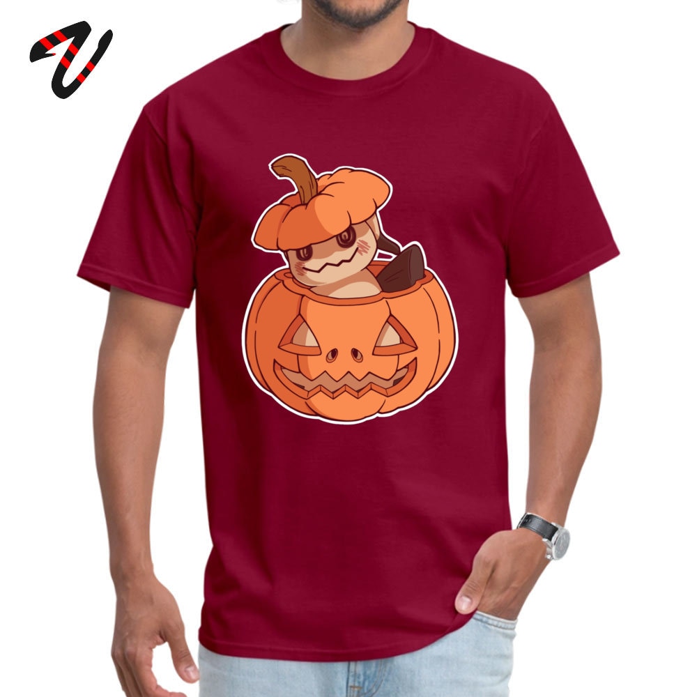 Halloween Mimikyu Normal Top T shirts for Men Pure Cotton Summer Autumn Tops Shirt Clothing Post 1 - Mimikyu Plush