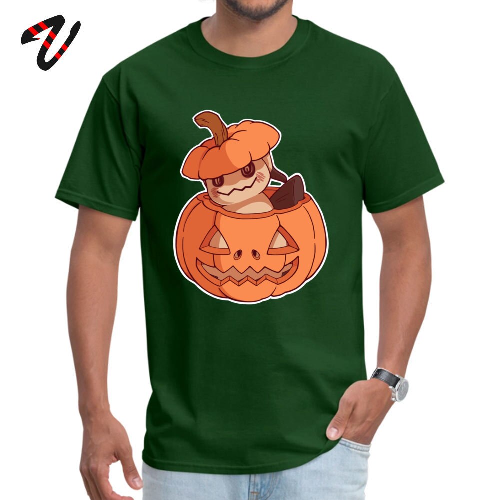 Halloween Mimikyu Normal Top T shirts for Men Pure Cotton Summer Autumn Tops Shirt Clothing Post 2 - Mimikyu Plush